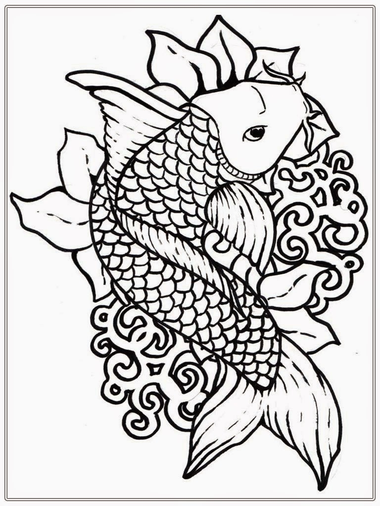 Cool Fish Coloring Pages At Getdrawings Free Download