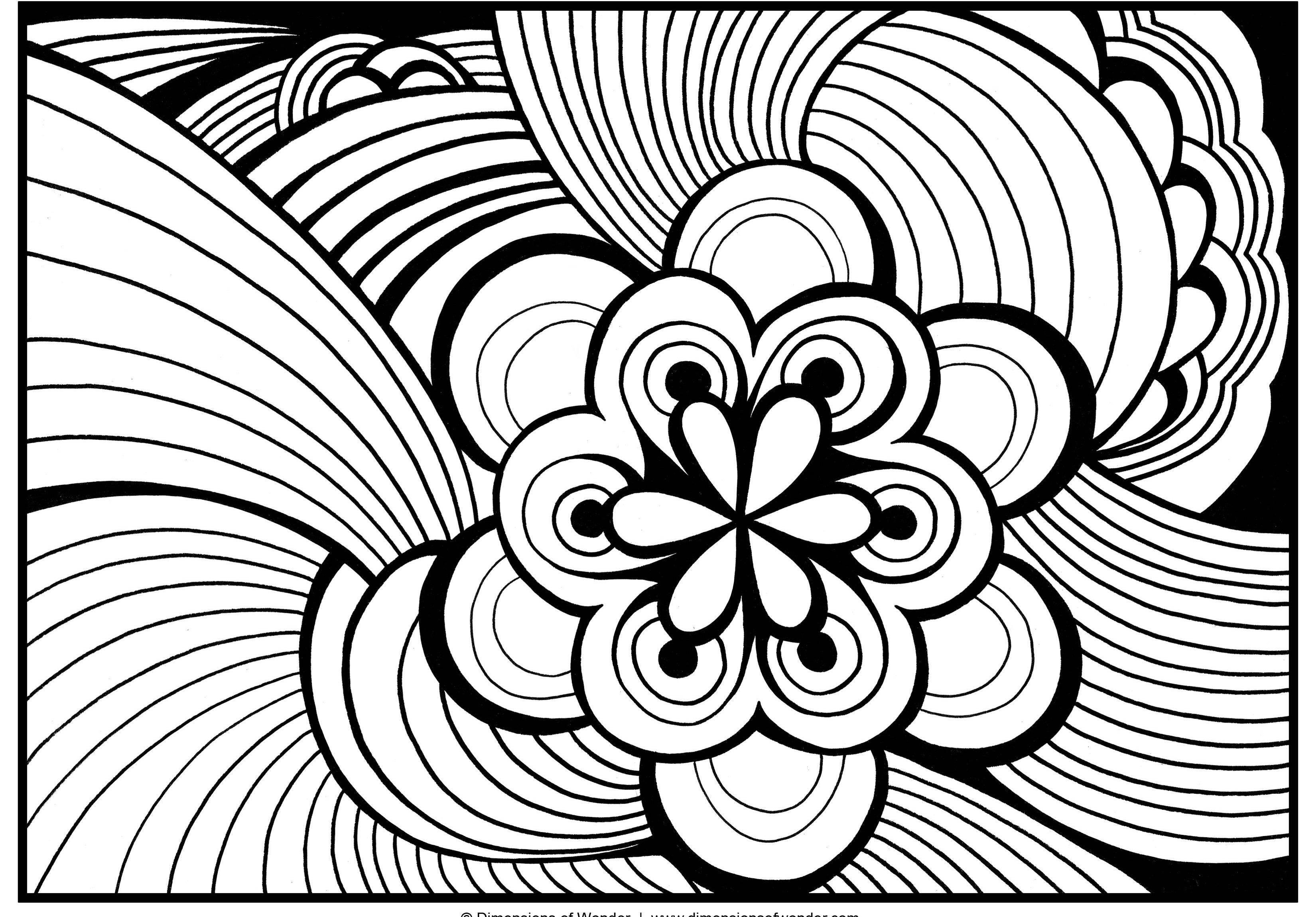 Cool Printable Coloring Pages For Adults At Getdrawings | Free Download