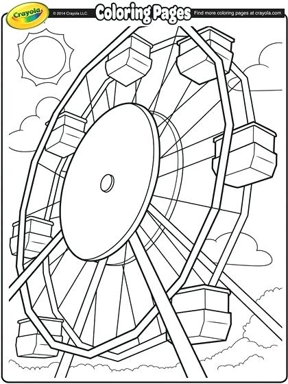 Crayola Summer Coloring Pages at GetDrawings | Free download