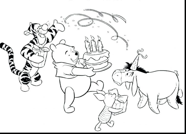 Curious George Birthday Coloring Pages at GetDrawings | Free download