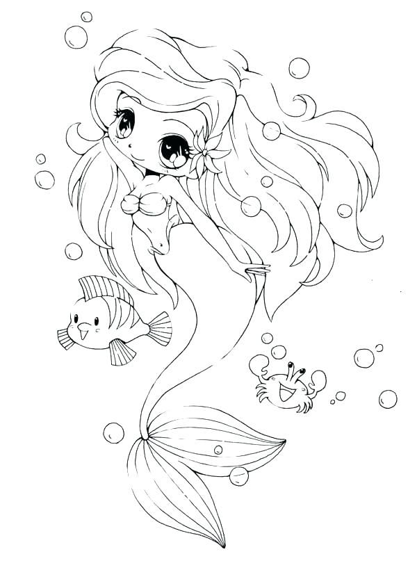 Cute Anime Coloring Pages at GetDrawings | Free download