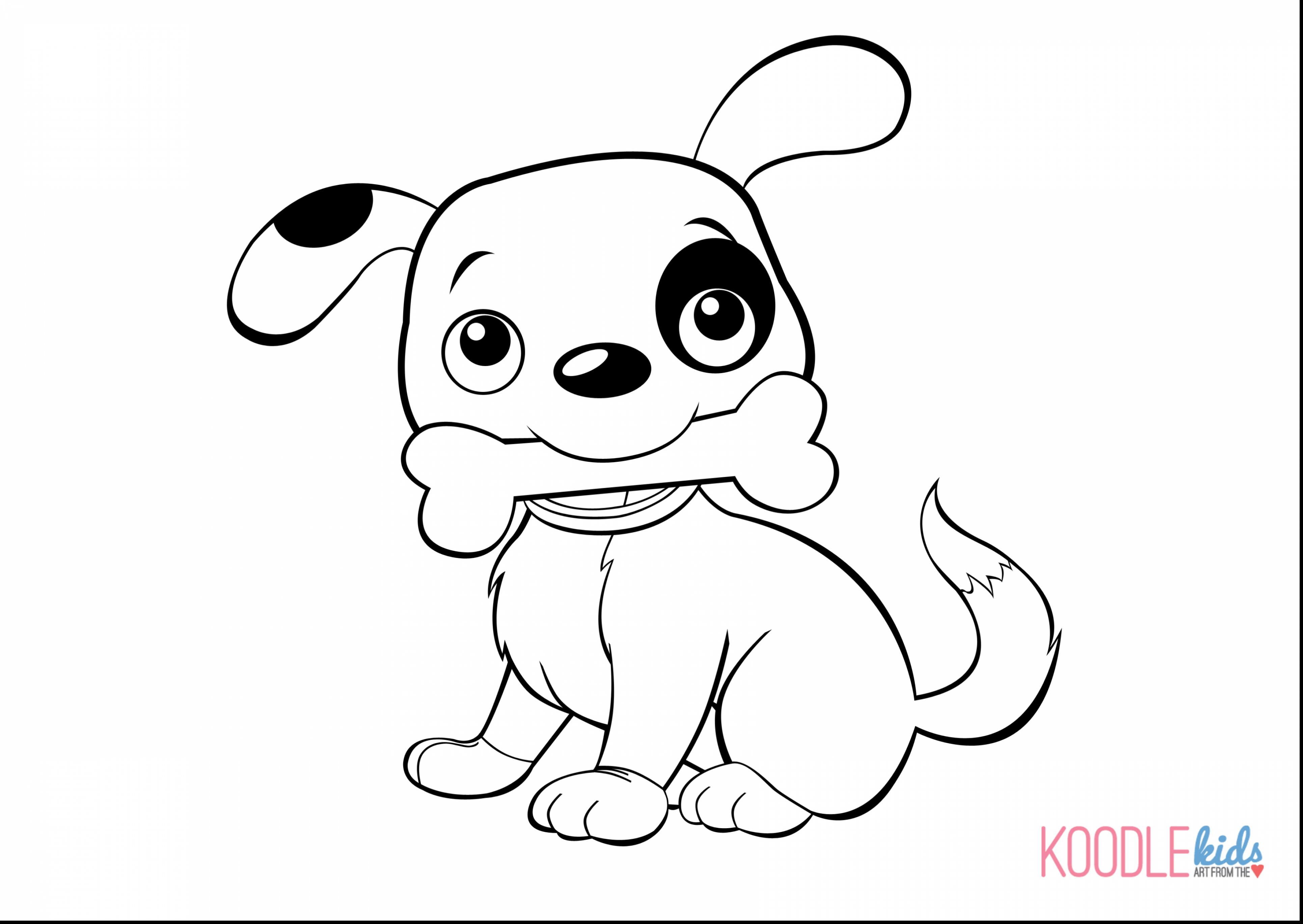 Cute Baby Dog Coloring Pages at GetDrawings | Free download