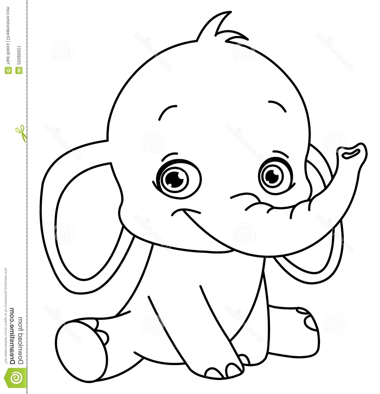 cute-baby-elephant-coloring-pages-at-getdrawings-free-download