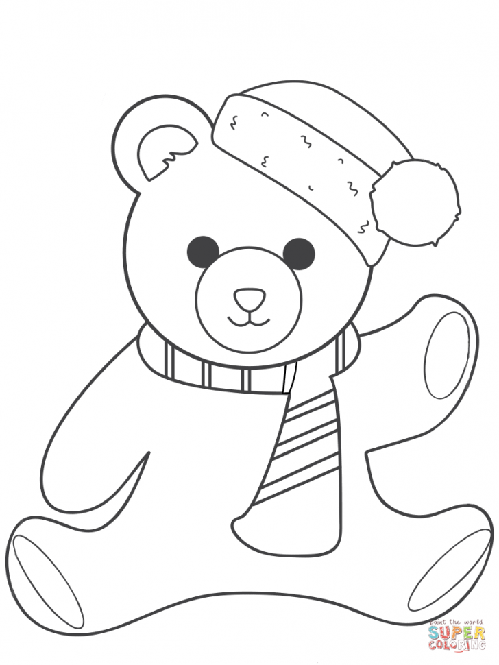 Cute Bear Coloring Pages at GetDrawings | Free download