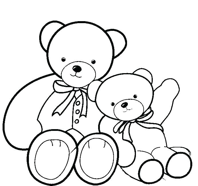 Cute Bear Coloring Pages at GetDrawings   Free download