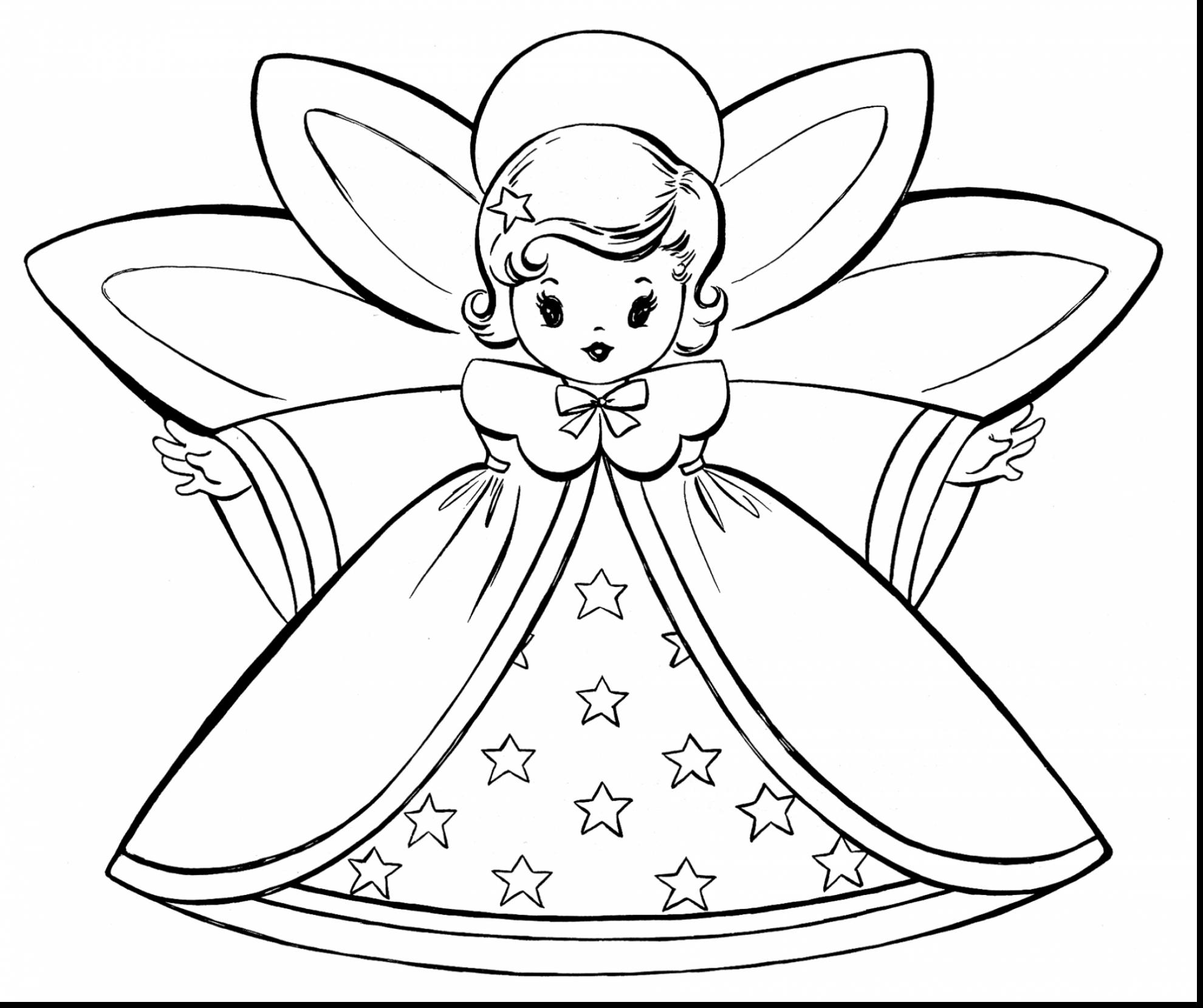 Cute Christmas Coloring Pages at GetDrawings | Free download