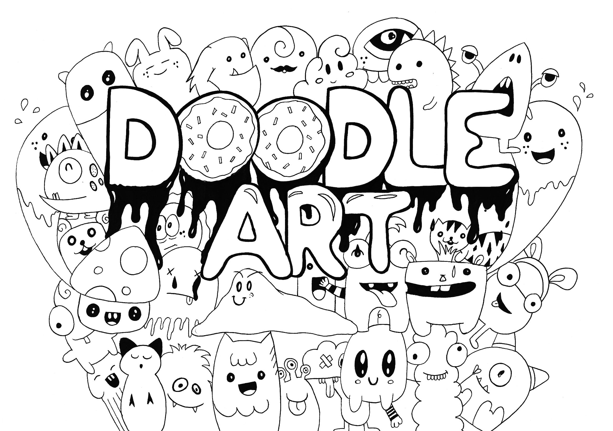 Ice Cream Kawaii Cute Printable Cute Coloring Pages Insanity Follows