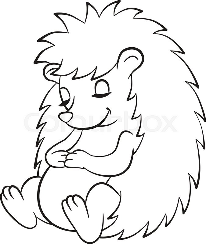 Cute Hedgehog Coloring Pages at GetDrawings | Free download