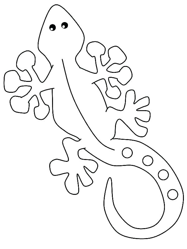 Cute Lizard Coloring Pages at GetDrawings | Free download