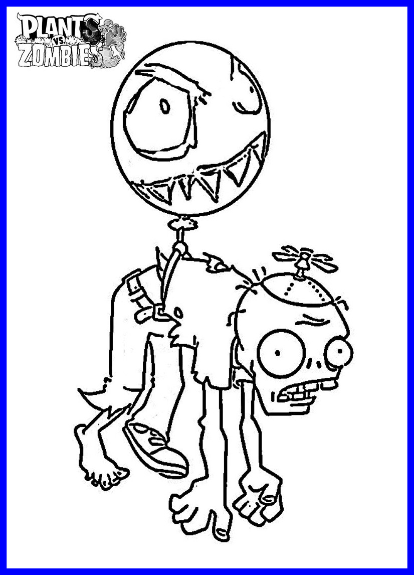 Cute Zombie Coloring Pages at GetDrawings | Free download