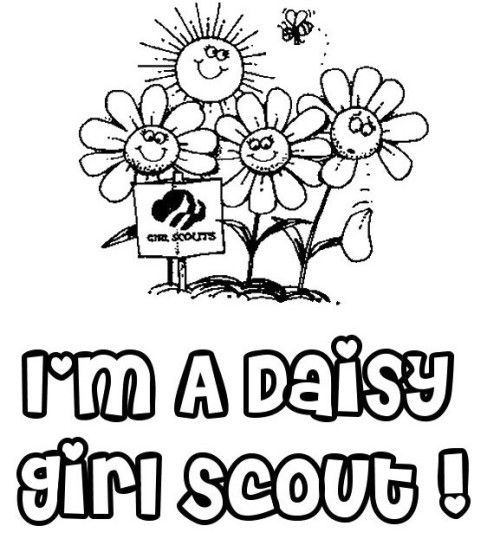 Daisy Girl Scout Coloring Pages At Getdrawings Free Download