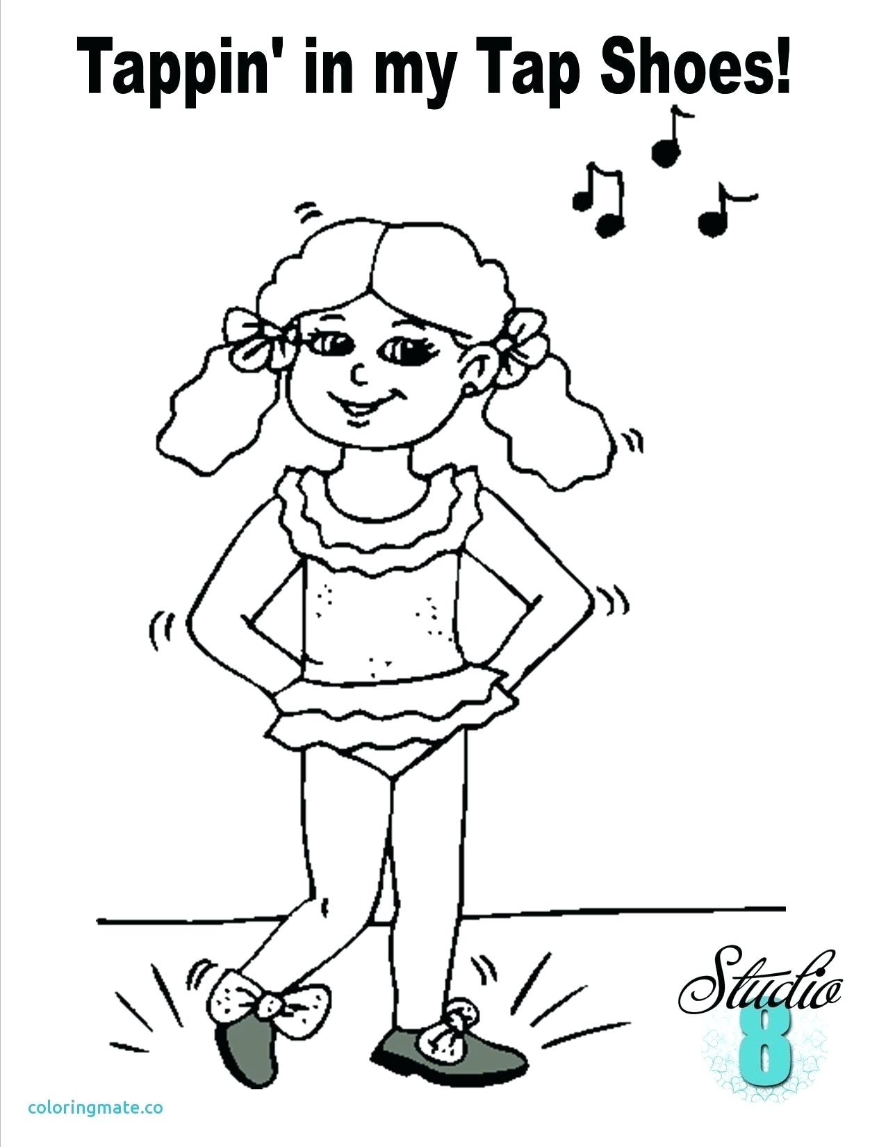 Dance Coloring Pages At Getdrawings Free Download