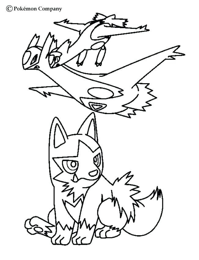 The best free Darkrai coloring page images. Download from 47 free