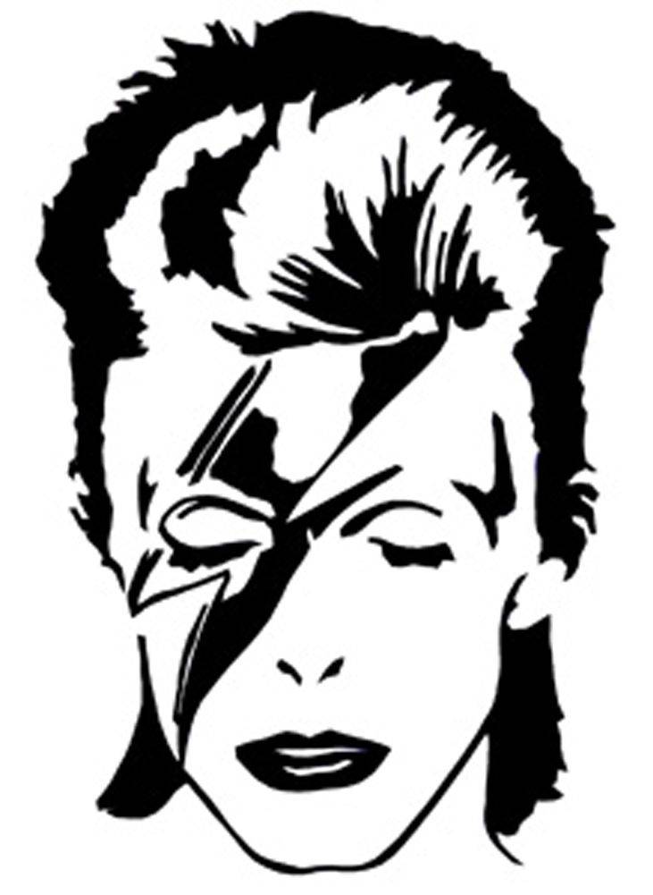 David Bowie Coloring Pages At Getdrawings Free Download 5954