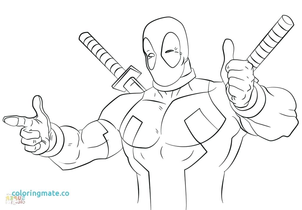 Deadpool Coloring Pages at GetDrawings | Free download