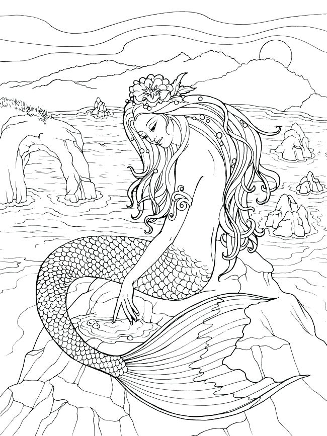 detailed-mermaid-coloring-pages-at-getdrawings-free-download