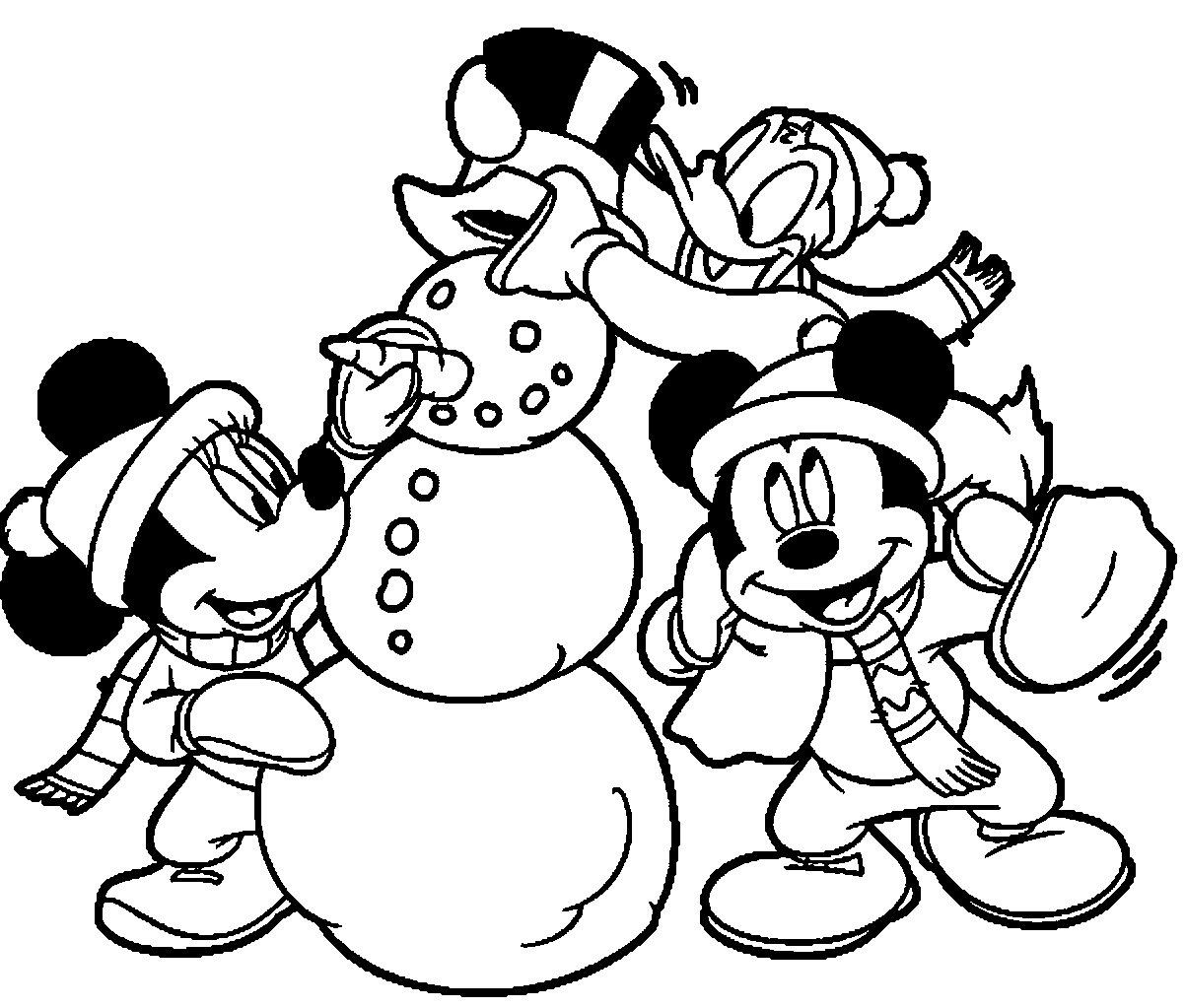 Detailed Winter Coloring Pages at GetDrawings Free download