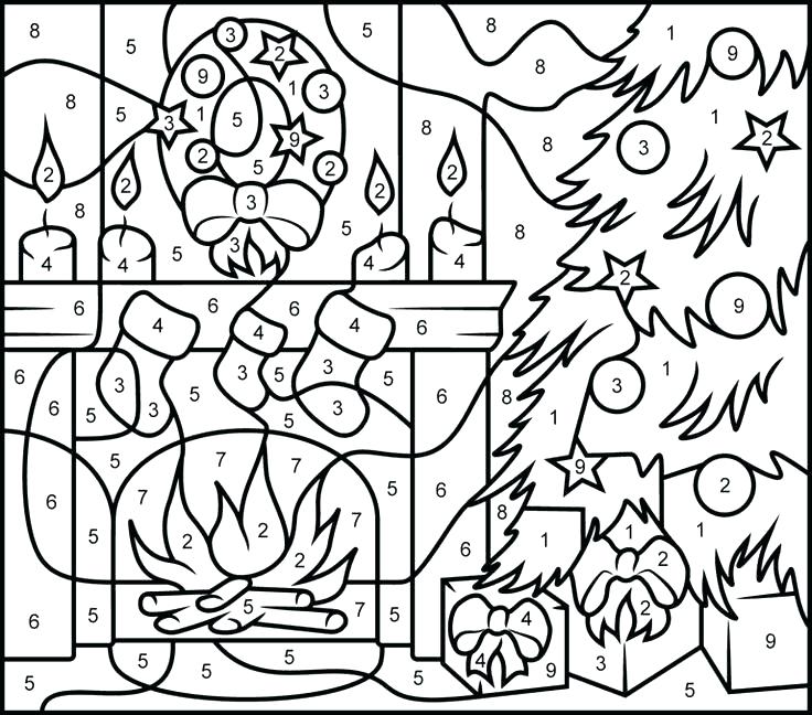 Difficult Color By Number Coloring Pages For Adults at ...