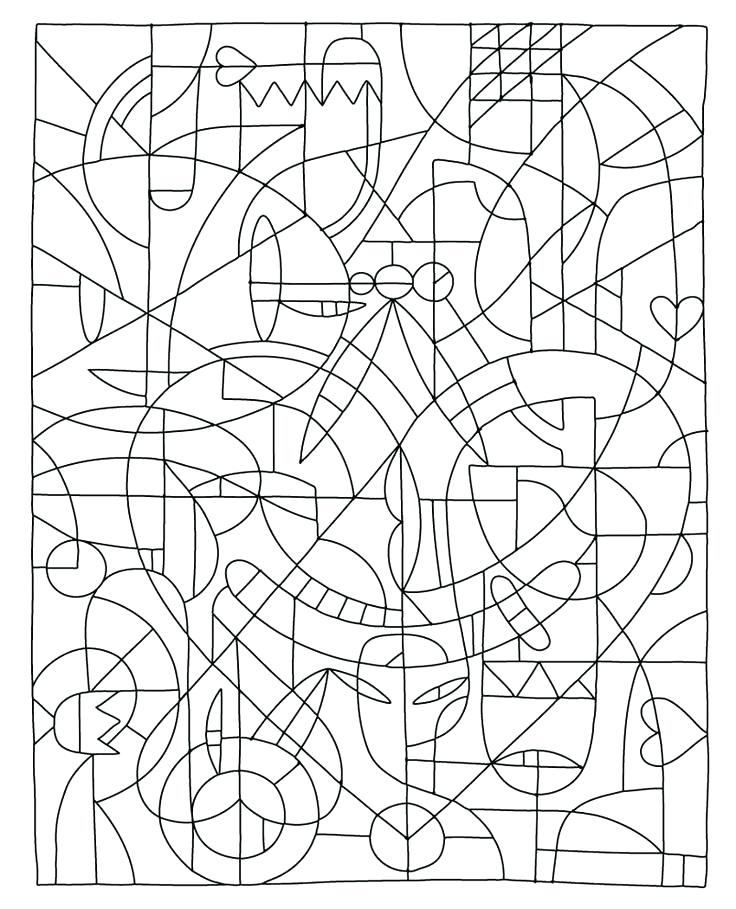 Difficult Color By Number Coloring Pages For Adults at GetDrawings