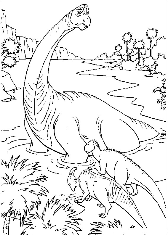 dinosaur adult coloring