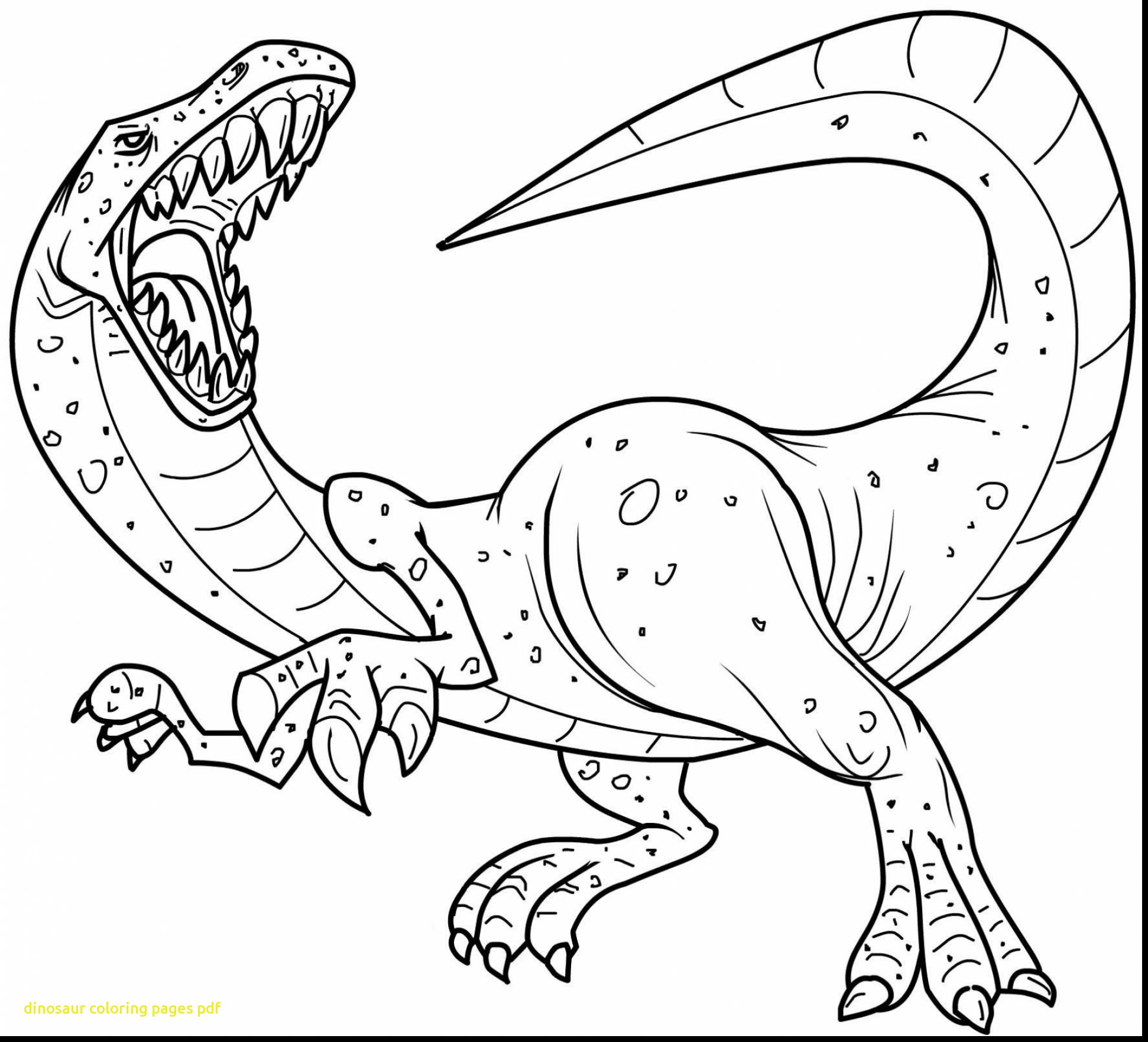 Dinosaur Coloring Pages Pdf At GetDrawings Free Download