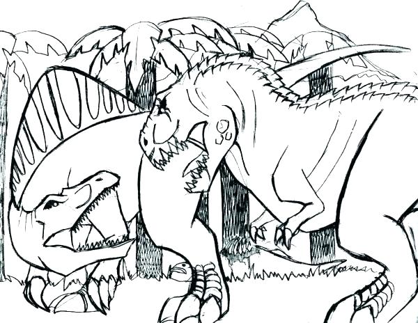 Dinosaurs Coloring Pages T Rex at GetDrawings | Free download