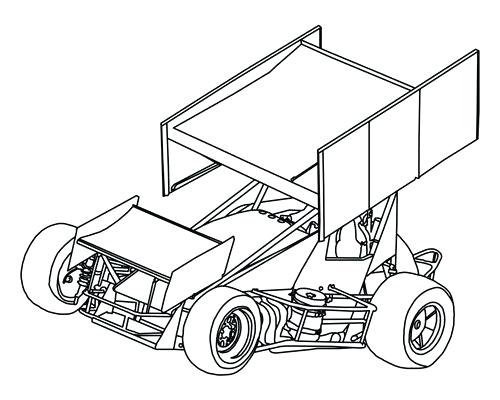 Dirt Late Model Coloring Pages At Getdrawings Free Download