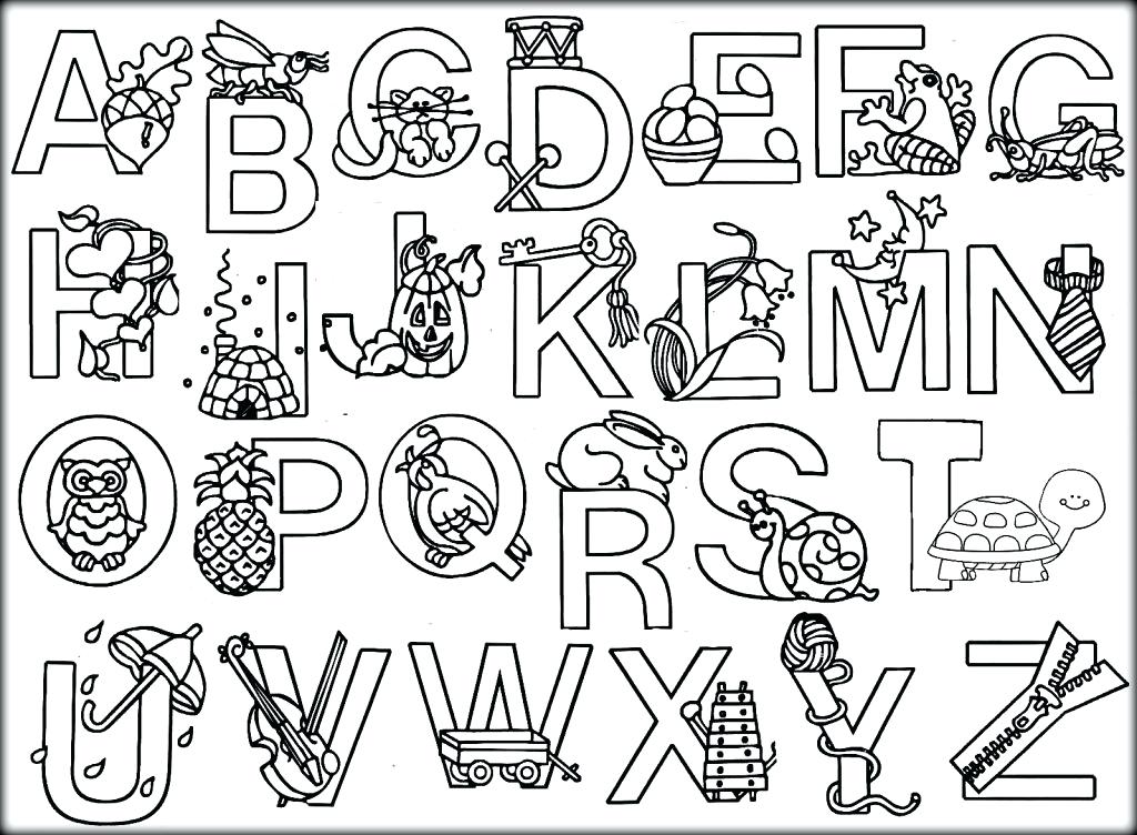  Disney Alphabet Coloring Pages At GetDrawings Free Download