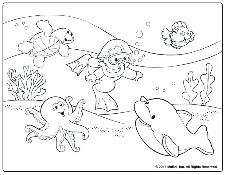 Disney Beach Coloring Pages at GetDrawings | Free download