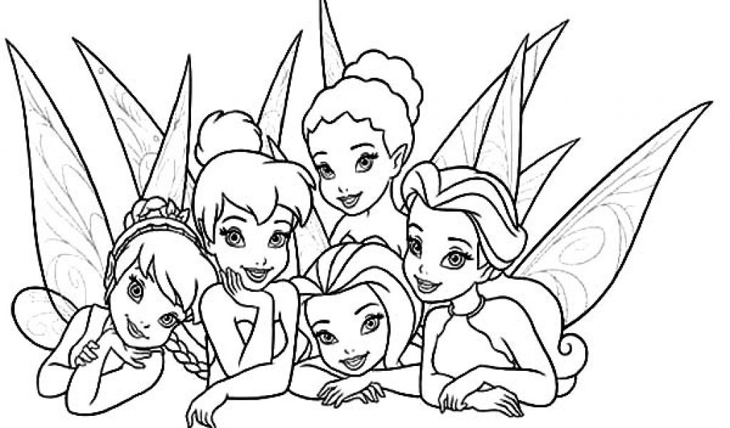 Disney Fairy Coloring Pages Printable - Coloring Walls
