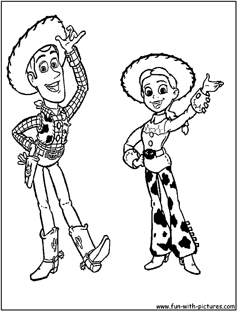 Disney Jessie Coloring Pages At Getdrawings Free Download