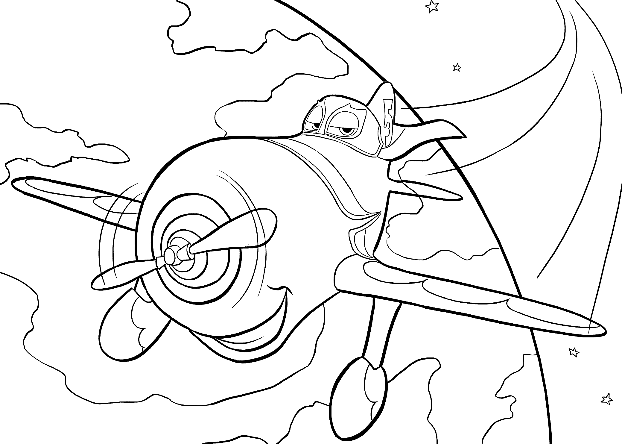 Disney Planes Coloring Pages at GetDrawings | Free download