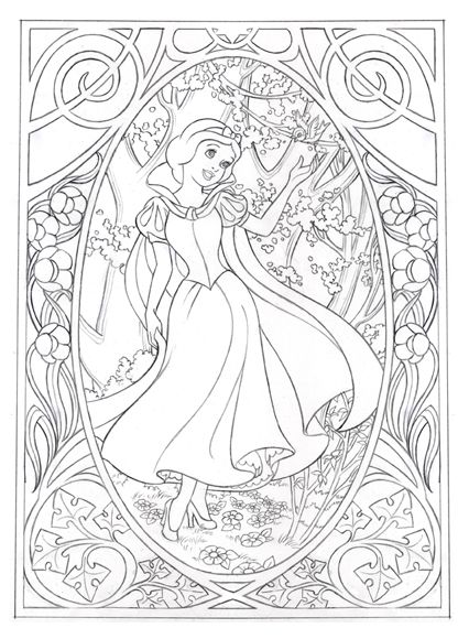 Disney Princess Adult Coloring Pages at GetDrawings | Free ...