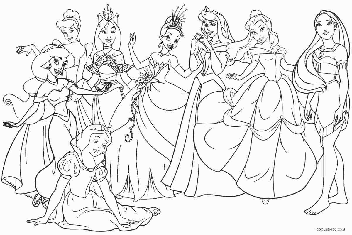 Disney Princess Coloring Pages For Adults at GetDrawings ...