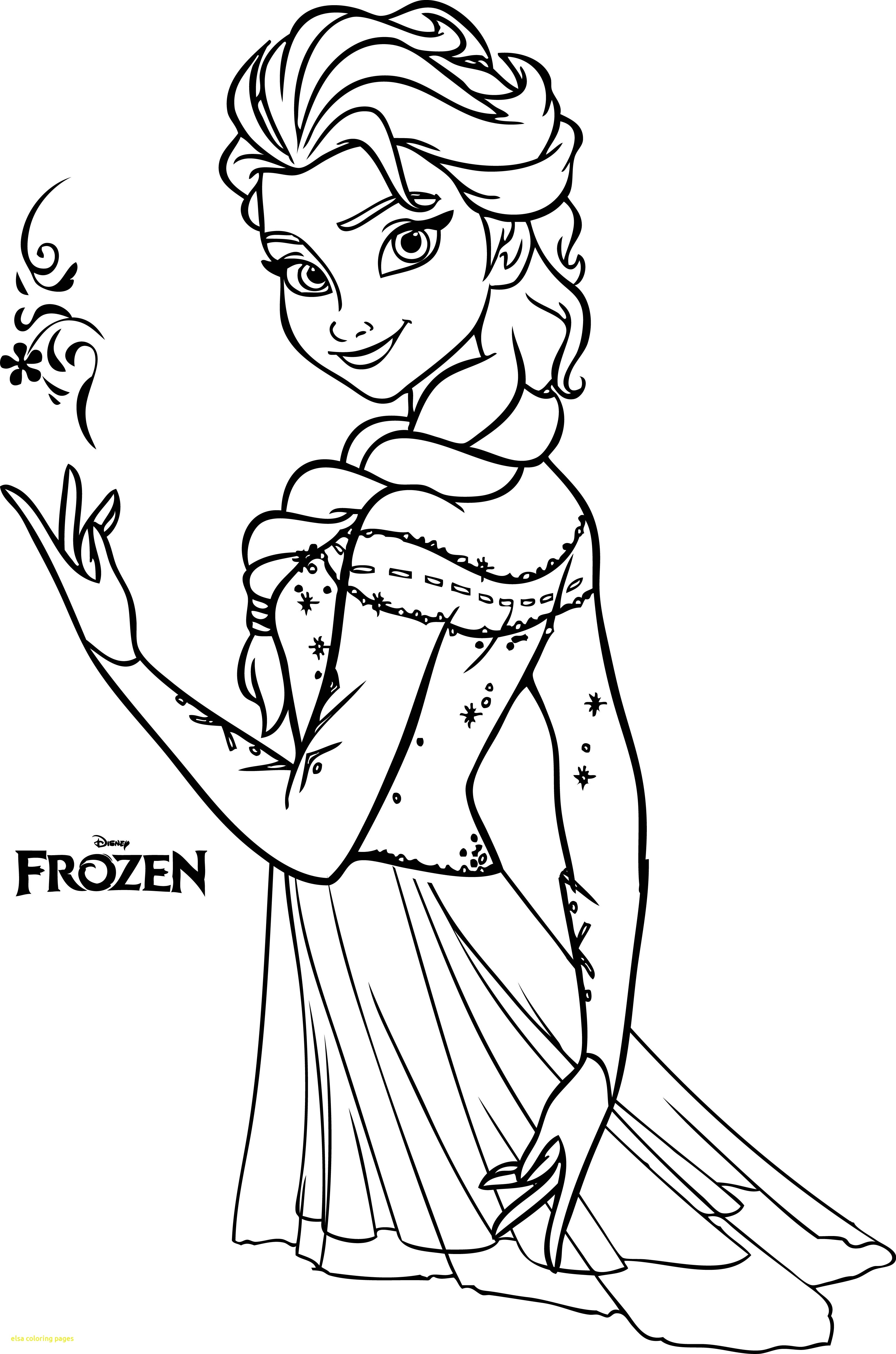 Disney Princess Coloring Pages Frozen Elsa at GetDrawings ...
