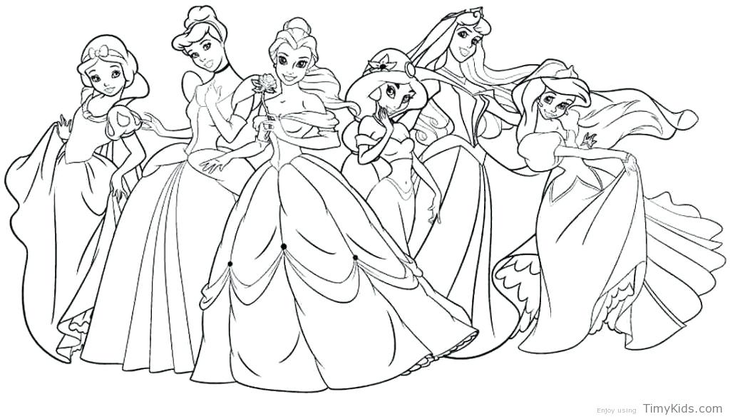 Disney Princess Coloring Pages Pdf at GetDrawings | Free ...