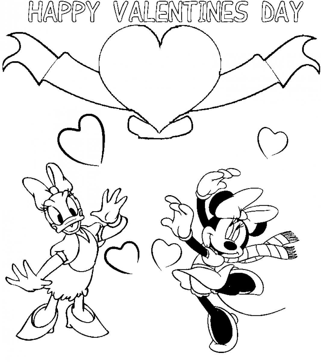 Disney Princess Valentines Day Coloring Pages at GetDrawings   Free ...