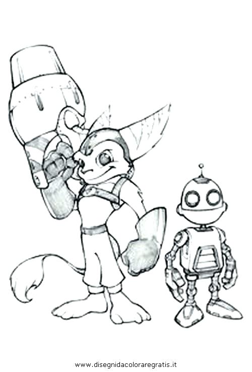 500x738 Ratchet And Clank Coloring Pages Ratchet And Clank Coloring Pages. 