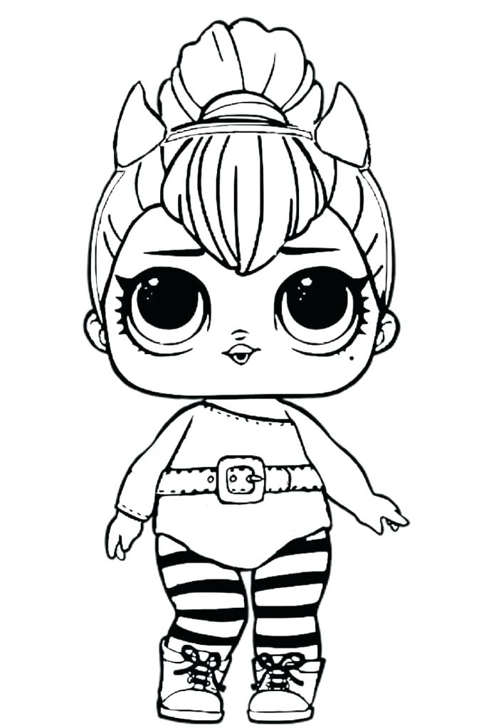 Doll Coloring Pages Printable At Getdrawings Free Download