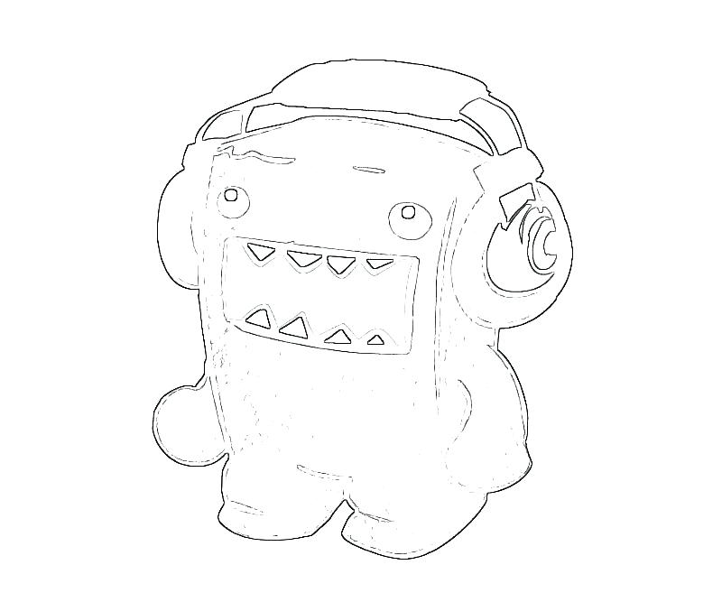 10 Domo Coloring Pages Printable for Adults: Unleash Your Inner Creativity