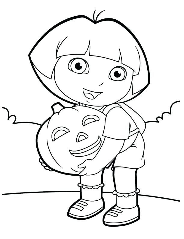 Dora Coloring Pages Games at GetDrawings | Free download