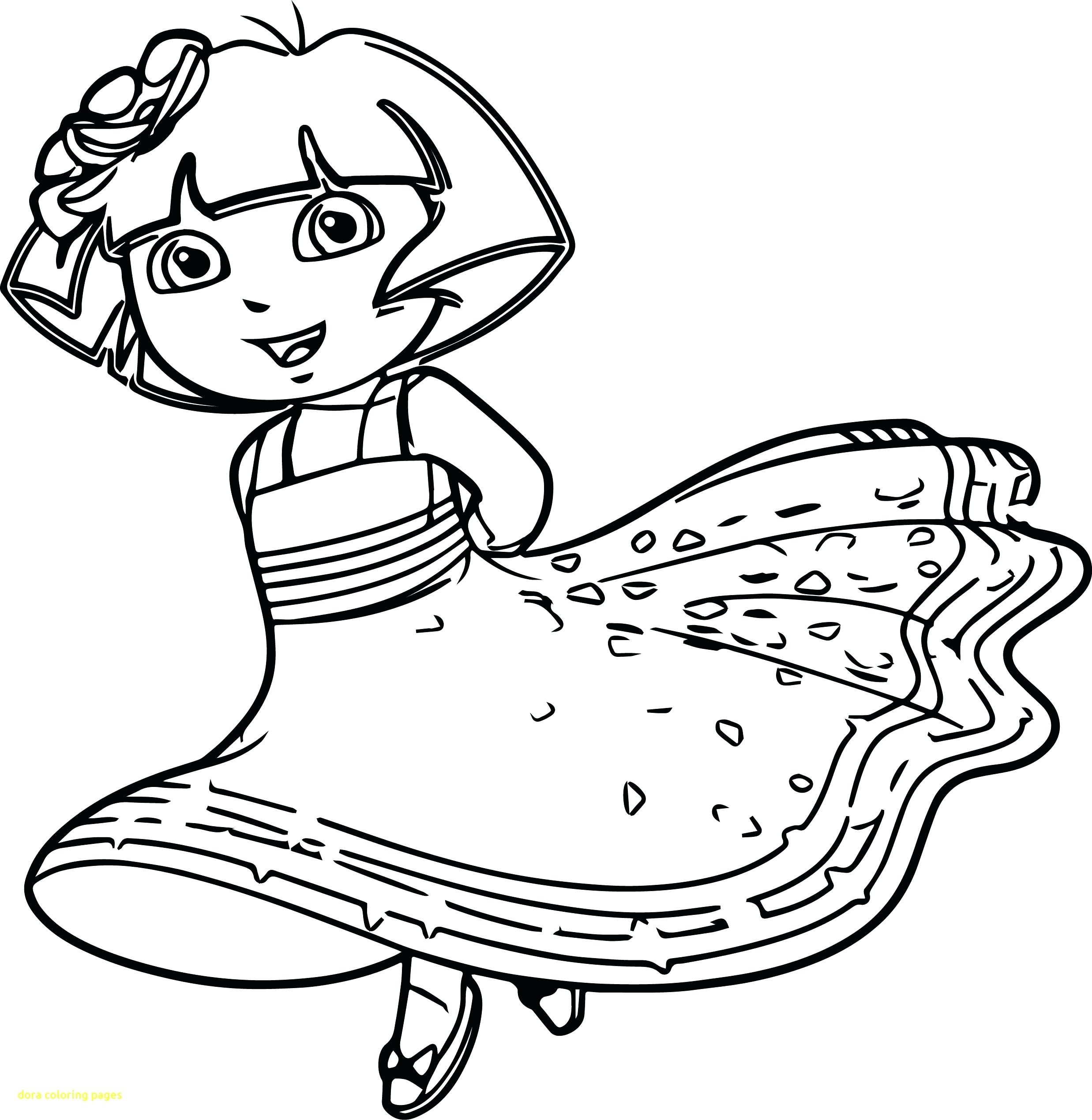 Dora Coloring Pages Games at GetDrawings | Free download