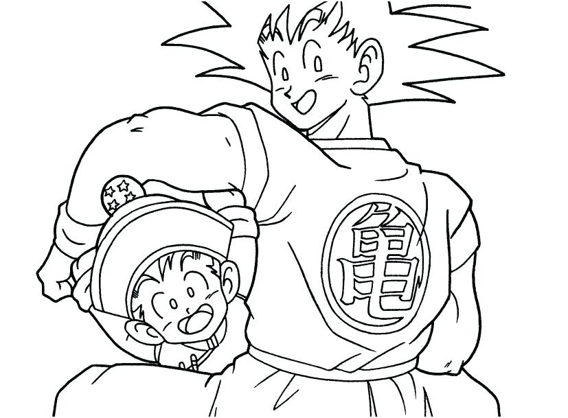 Dragon Ball Coloring Pages at GetDrawings | Free download