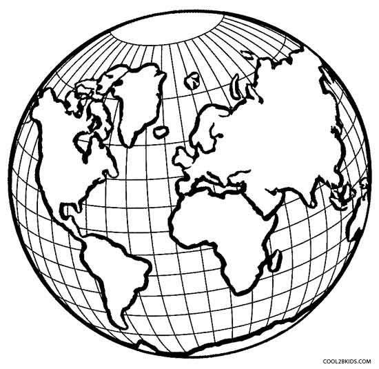 Earth Coloring Pages For Kids At Getdrawings Free Download