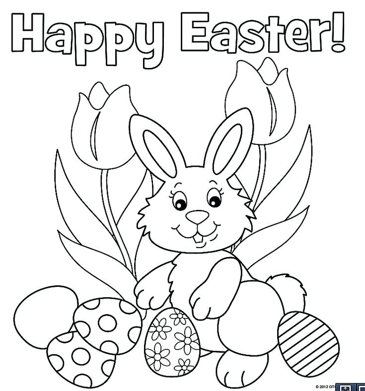 Easter Bunny Coloring Pages To Print At GetDrawings Free Download