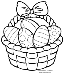 Easter Candy Coloring Pages at GetDrawings | Free download