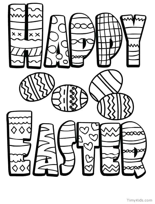 Easter Coloring Pages For Kids At Getdrawings Free Download