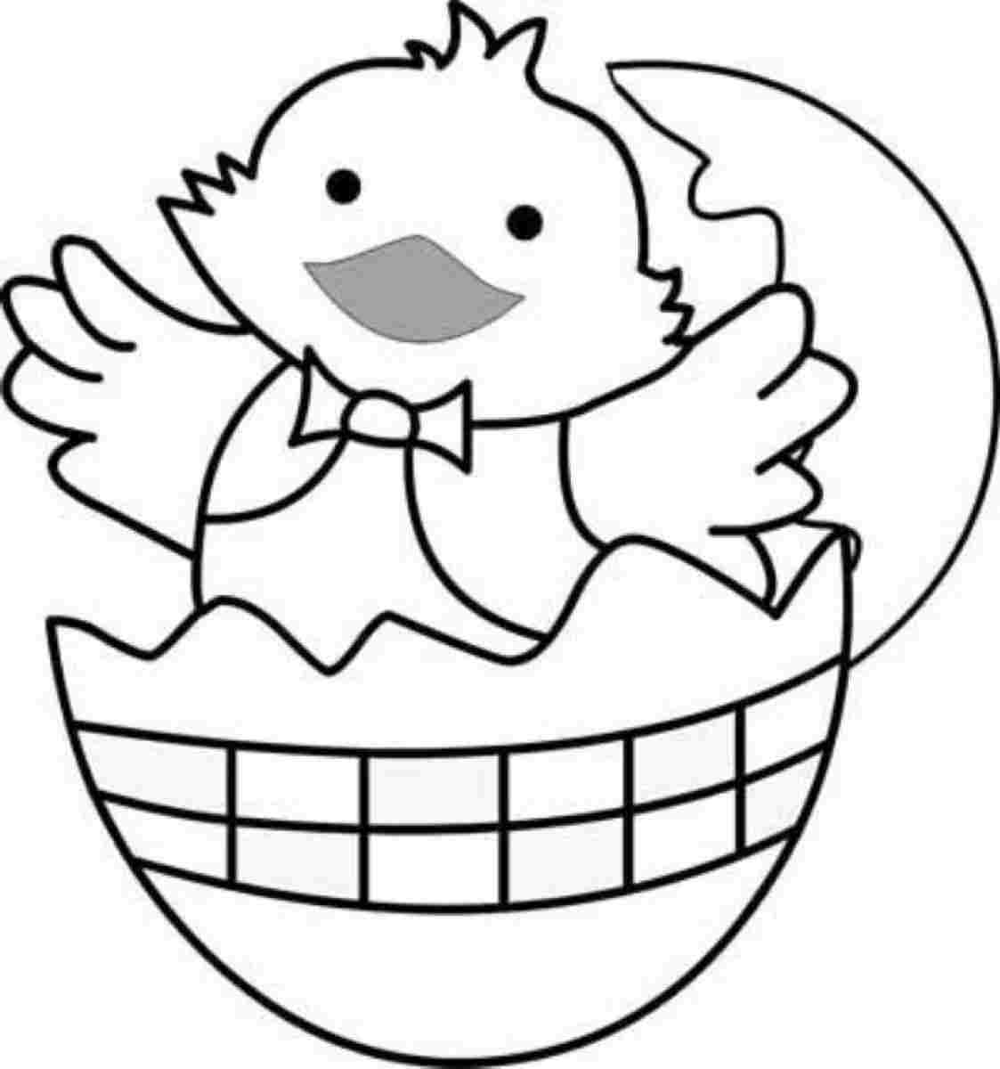 Easter Coloring Pages For Preschoolers at GetDrawings | Free download