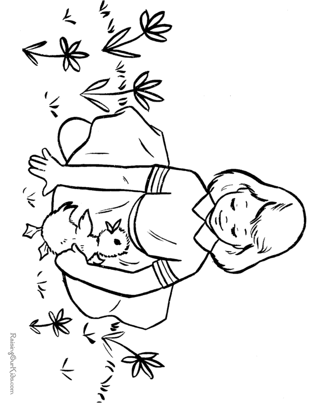 Easter Duck Coloring Pages at GetDrawings | Free download