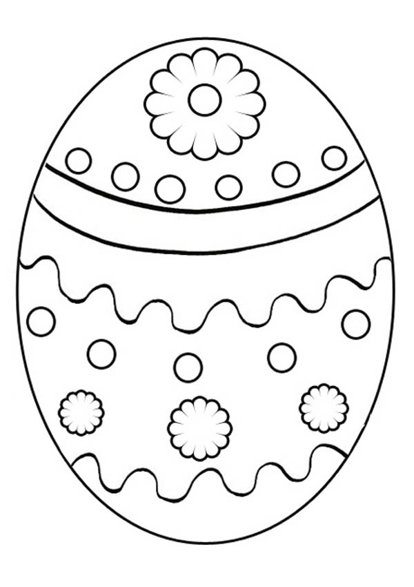 Easter Egg Coloring Pages For Kids at GetDrawings | Free ...